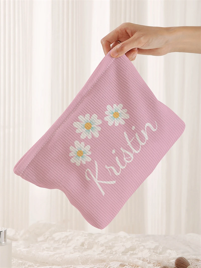 New women's makeup bag, customized photo makeup bag, zipper makeup bag, can be customized according to your unique design