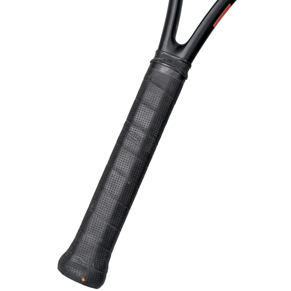 prince All-black racket G2 307g Shockproof Carbon Fiber Tennis Racquet Light-Weight Fast Control Intermediate Players