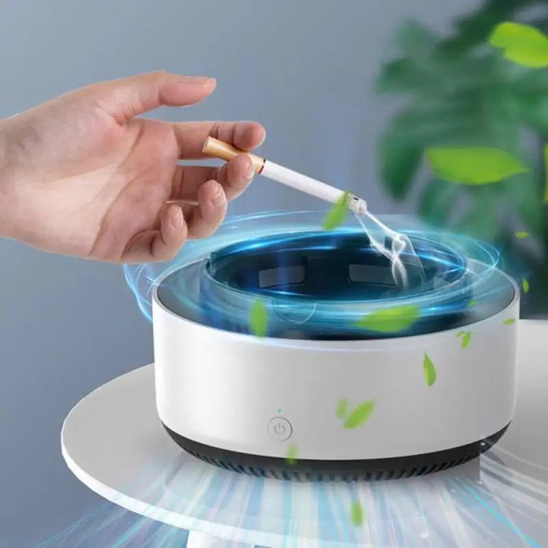 

New Auto Ashtray Air Purifier Intelligent Passive Smoking Removal Smoking Smoke Smell Multi Filtration Indoor Living Room Office