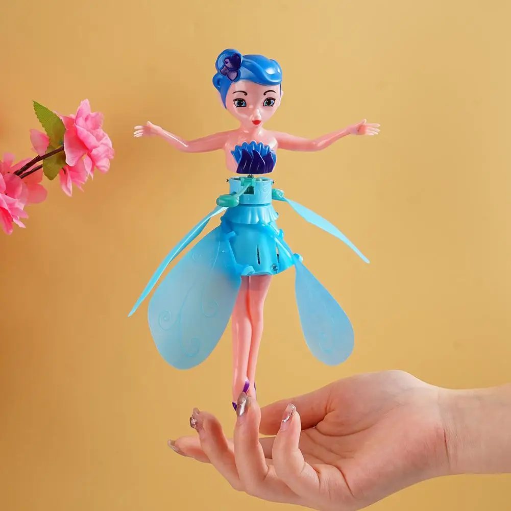 Hand Control Flying Toys Magic Gesture Sensor Levitating Fairy Drone LED Kids Indoor Outdoor