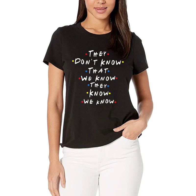 Friends Tee Tops Woman T-shirts 