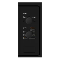 20L Height Built-in MWO Knob Control  Black Microwave Oven 2