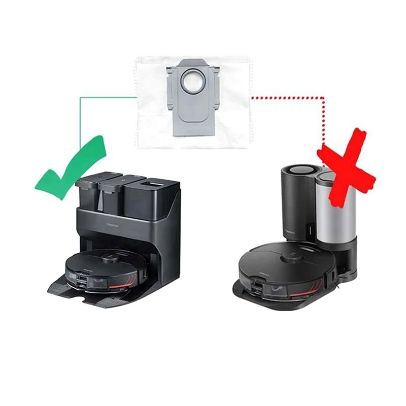 

2 Set Main Side Brush Filter And Mop Cloth For Roborock S7 Maxv S7 Maxv Plus S7 Maxv Ultra G10S Pro Vacuum Cleaner
