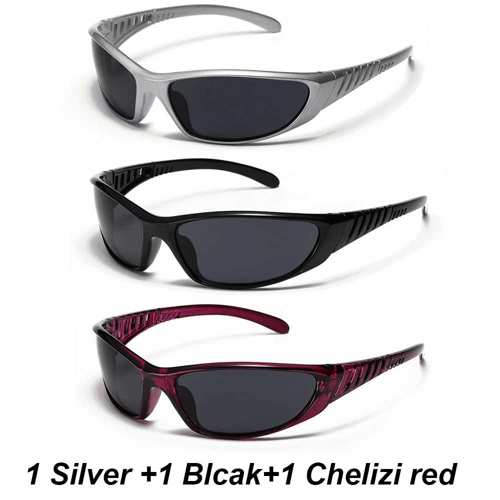 Futuristic Silver Hollow Sunglasses - Trendy Unisex Fashion Accessory