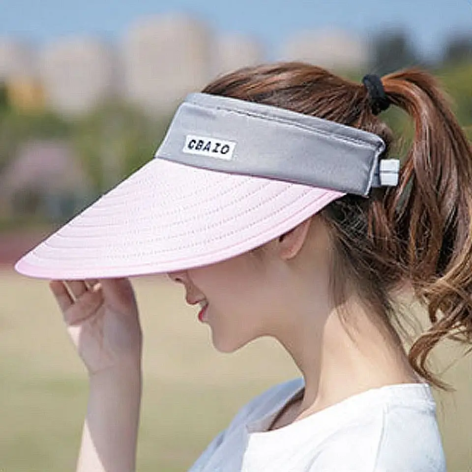 Cappello con visiera parasole a tesa larga per donne e uomini