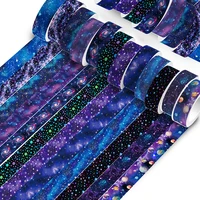 12Pcs Universe Washi Tape Scrapbooking Supplies Washitape Diary Decoration Decorative Adhesive Tape School Supplies Masking Tape 1