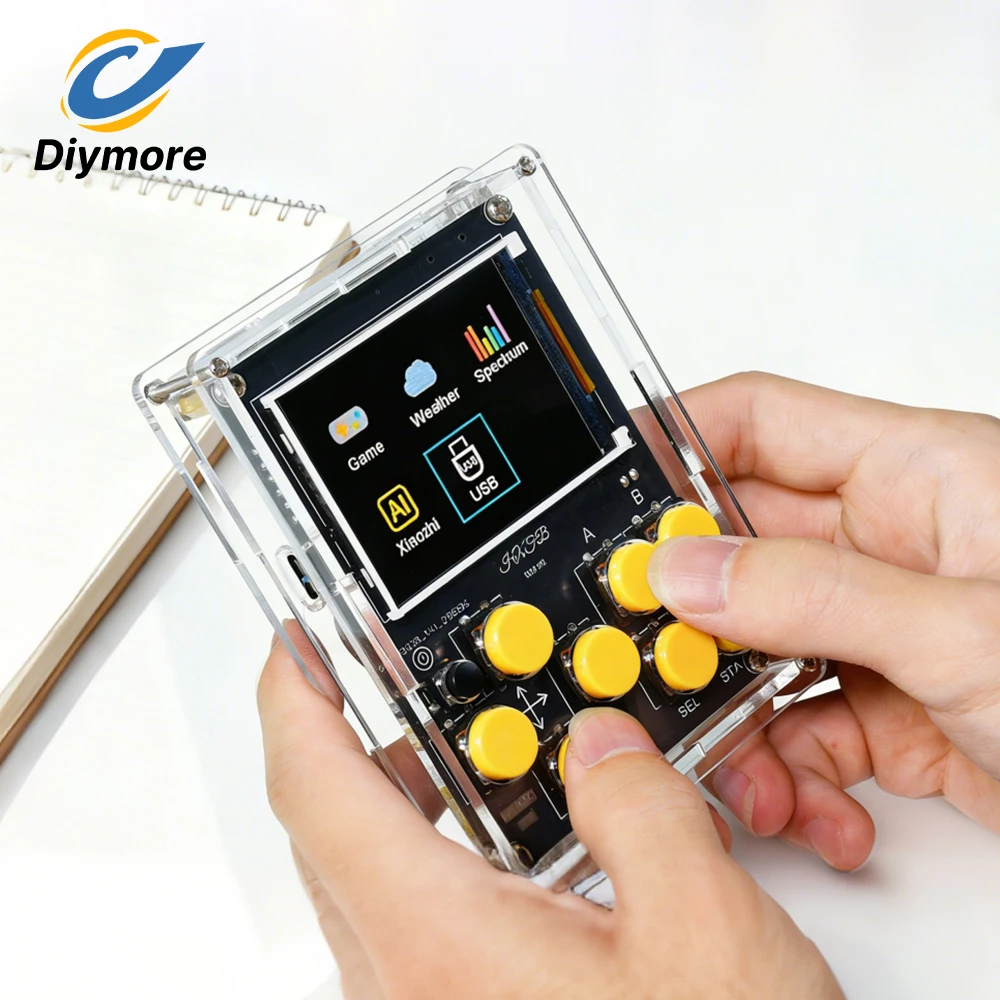 Handheld DIY Kit Game Console with Xiaozhi AI Voice Dialogue thumbnail 2