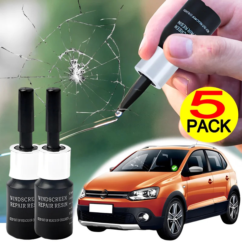 Car Glass Scratch Repair Fluid Agent Set DIY Auto Glass Repair Fluid Nano  Scratch Crack CrackResin Repair Agent Car Tools