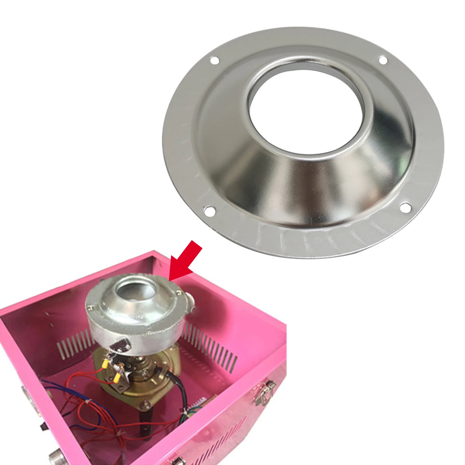 Cover for Heating head Heating tip Sugar outlet Electric Commercial Candy Floss Cotton Machine Cotton Sugars Candy machine cotton candy machine cover candy floss maker parts