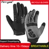 Mountain Bike Touch Screen Cycling Gloves Breathable Shock Absorption Men And Women Sports Fitness Spring Summer Riding Gloves 1