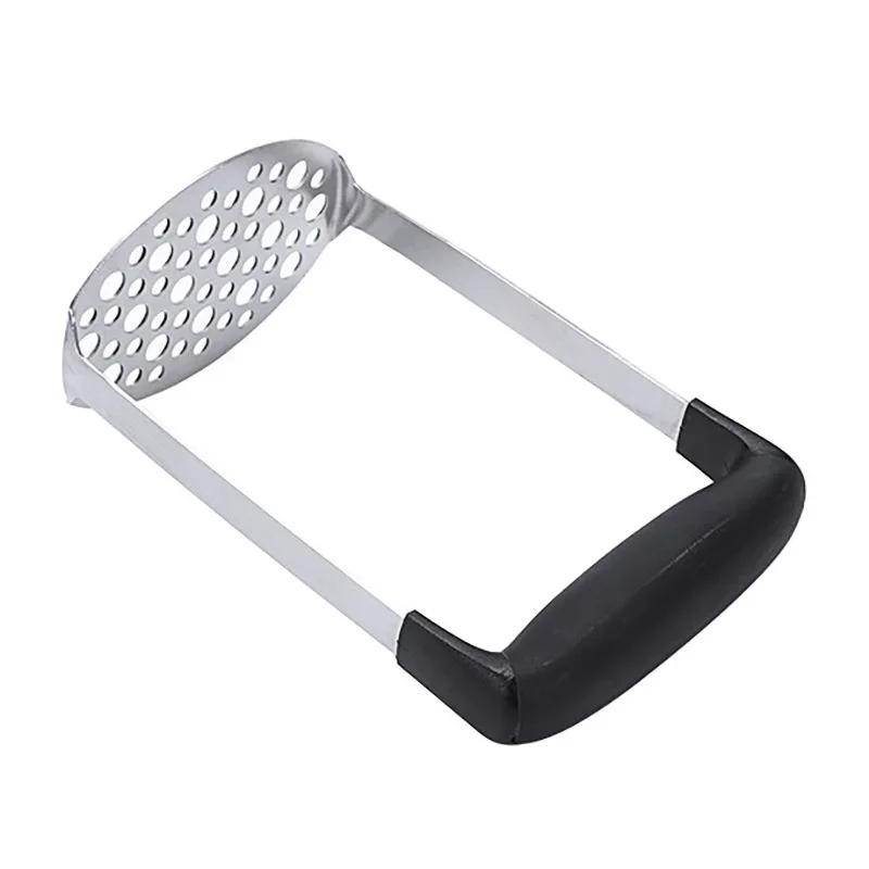 Stainless Steel Potato Pusher Pressed Potato Masher Ricer Puree Fruit Juice Maker Smooth Mashed Potatoes Crusher Kitchen Gadget