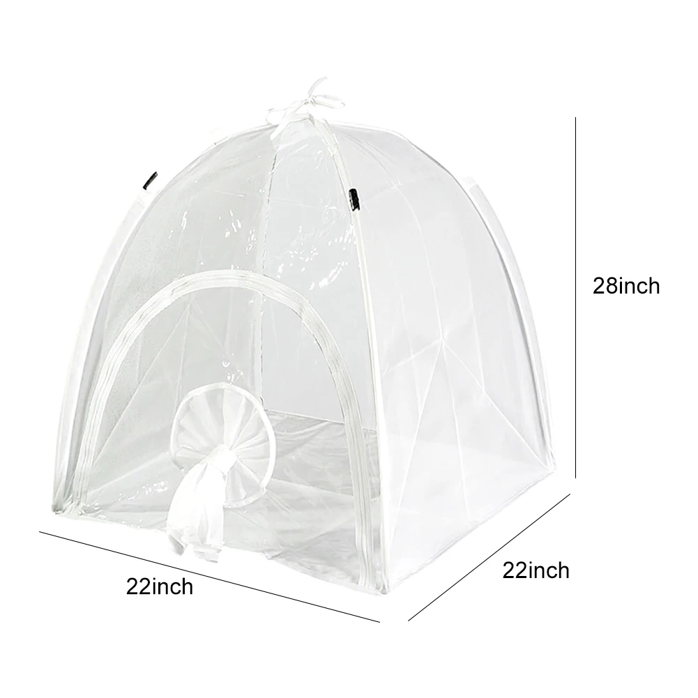 Foldable Plant Breeding Greenhouse Winter Protection Vegetables Flowers Seedlings Garden Cultivation Antifreeze Mini Tent Cage