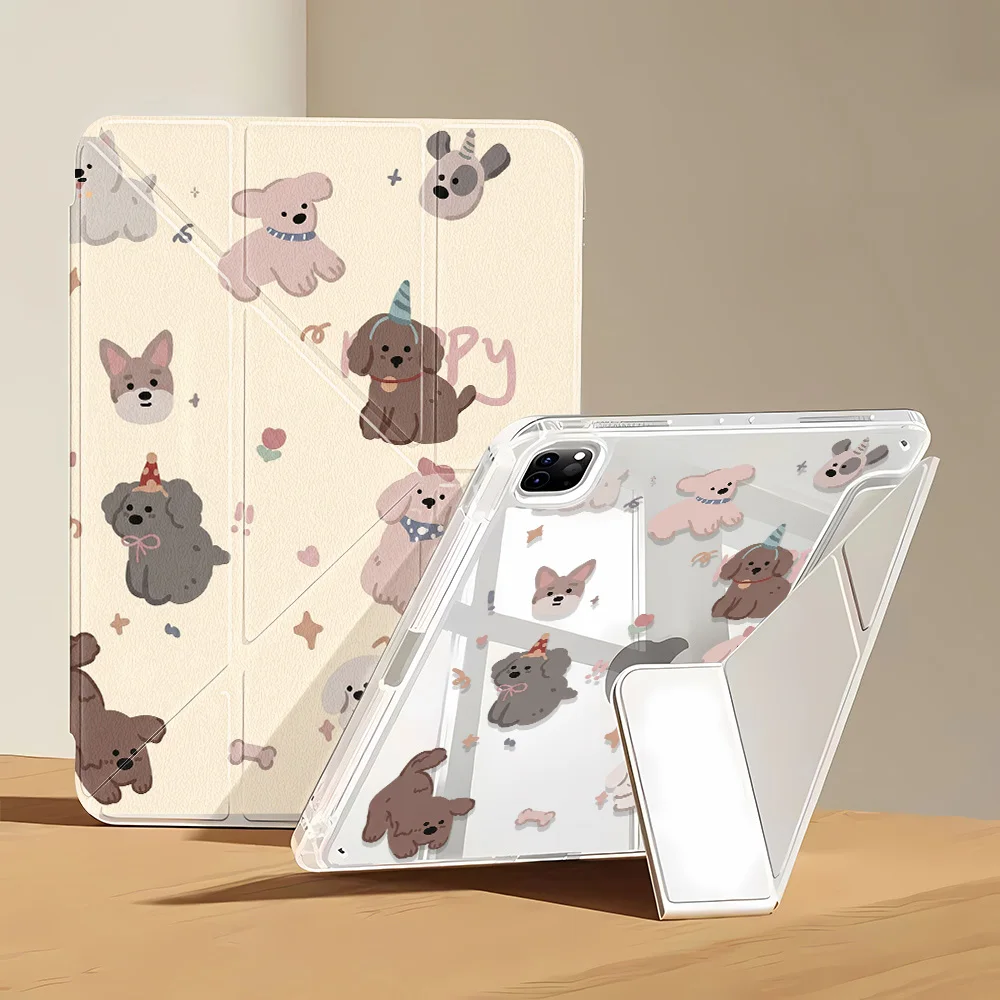 Cute Puppy Pattern Smart Cover