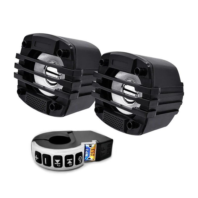 E-bike Motorcycle Handlebar USB Charging Bluetooth Speaker With Switch