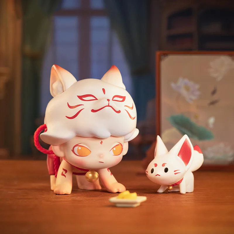 thumbnail image 1 of Pop Mart Dimoo No One's Gonna Sleep Tonight Series Blind Box Guess Bag Mystery Box Toys Doll Cute Anime Figure Ornaments, 1 of 4