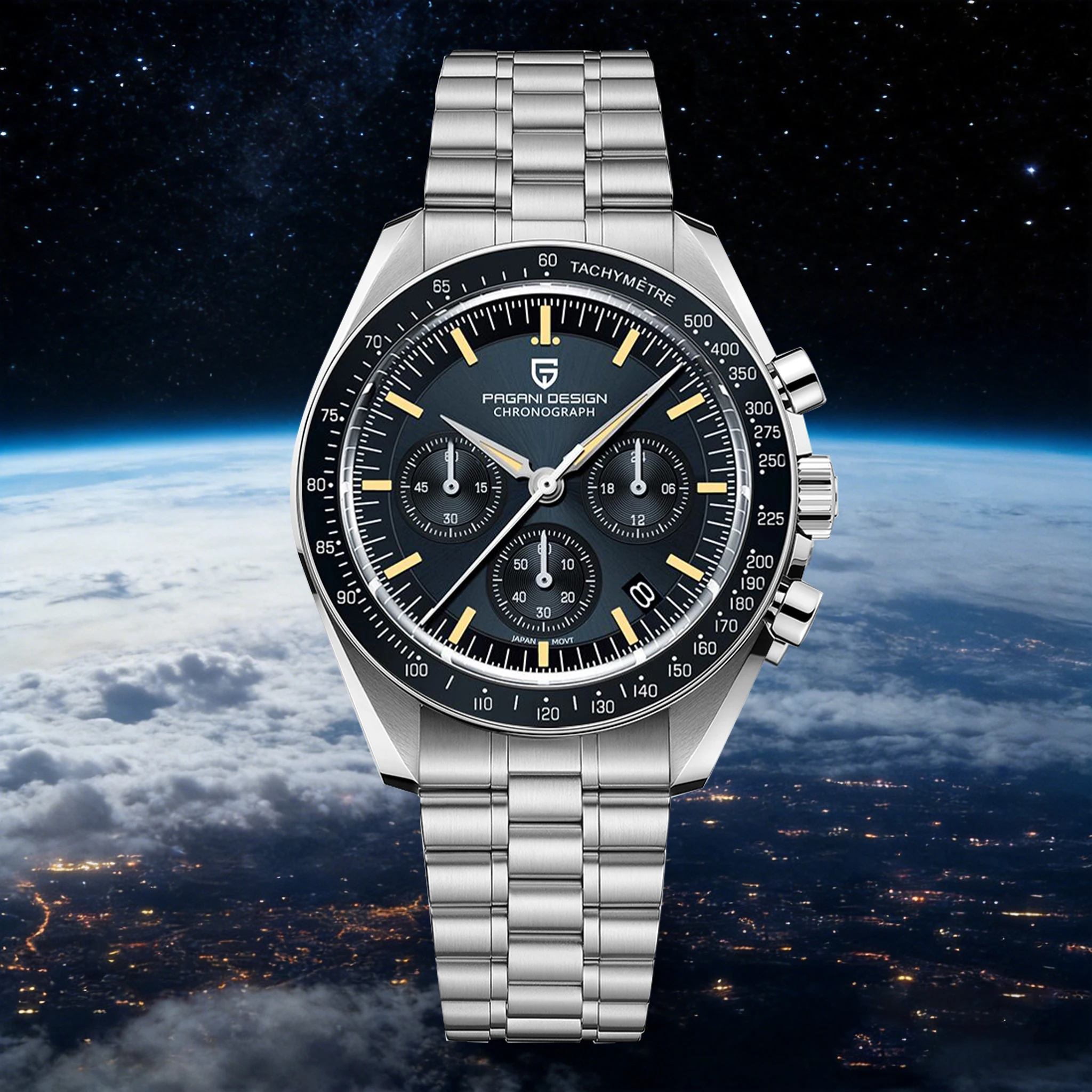 PAGANI DESIGN Moon Watch - Dial Color and Finish