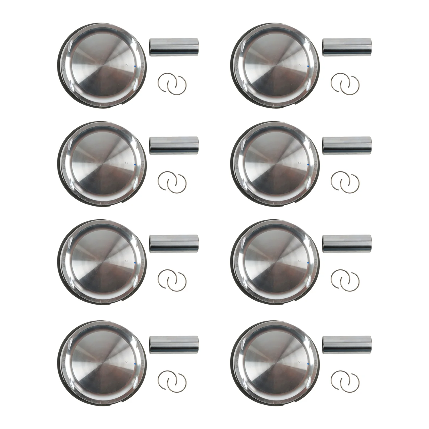 YDMON 8PCS Piston&Rings Set, Compatible With Land Rover Range Rover