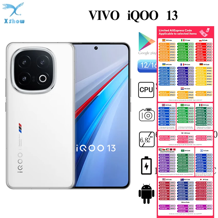 Vivo IQOO 13: Snapdragon 8 Elite Handy weltweit erhältlich   News