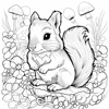 Cute Animals Coloring Book 20 Page Gift For Adults And Teens Birthday Party Relieve Stress Kill Time Graffiti Painting Drawing 5