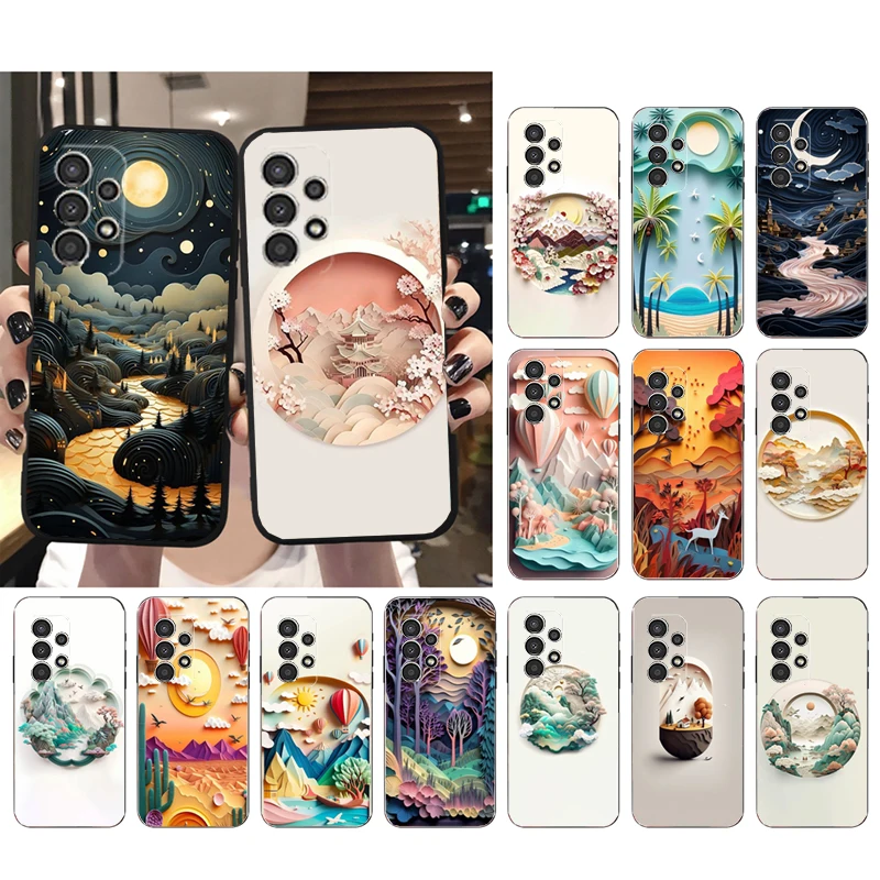 

Landscape Sceneary Phone Case For Samsung S23 S22 S21 S20 Ultra S20 S22 S21 S10E S21 S20 FE S24 Plus
