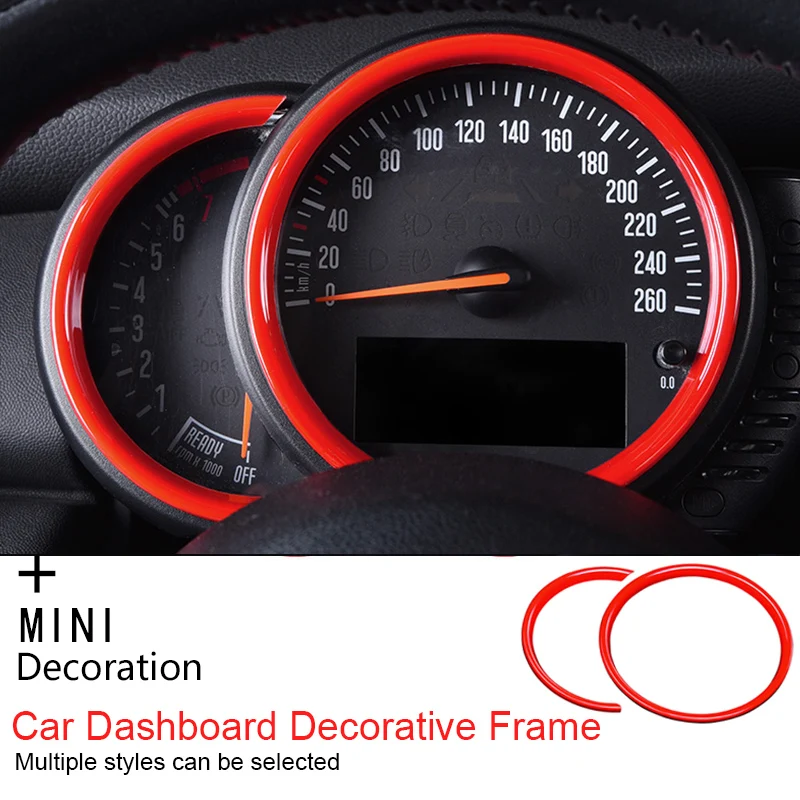 

Car Tachometer decoration cover For M 1 Coope rS Countrtyman J C W F 54 F 55 F 56 F 57 F 60 Interior Modification Accessories
