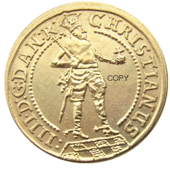 

Дания 1648 2 Dukater копия монет 25,5 мм
