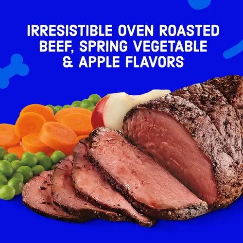 Kibbles 'n Bits Bistro Oven Roasted Beef, Vegetable and Apple Flavors Dry Dog Food, 16 lb. - Image 4