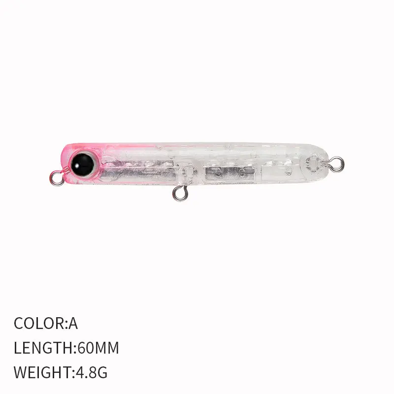 Billings Wobbler Sinking Pencil Bait 60cm 4,8g Micro Sinking Trolling Pencil für Black Bass Jigging-Köder Praktisches Angelzubehör – Detail 7