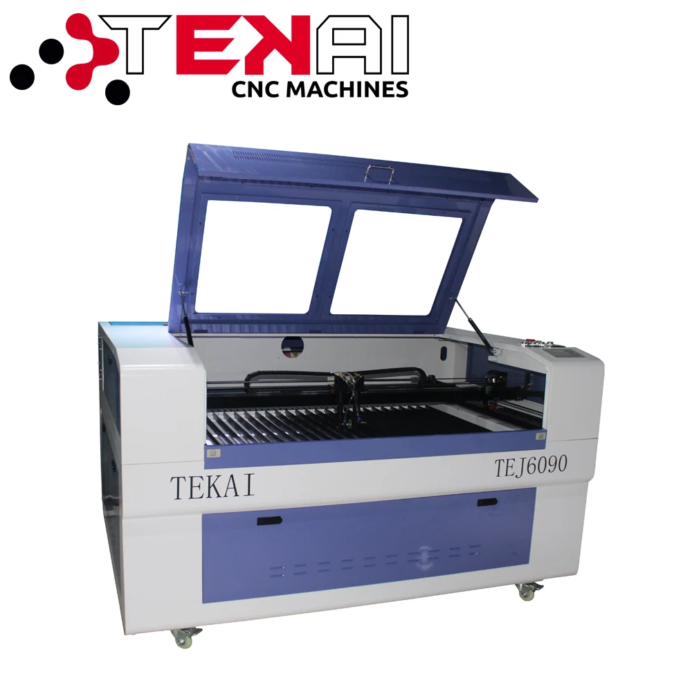 

Reci 90w CO2 Laser Cut Machine For Wedding Invitations 6090 1390 Desktop Glass Cup Laser Engraving Machine