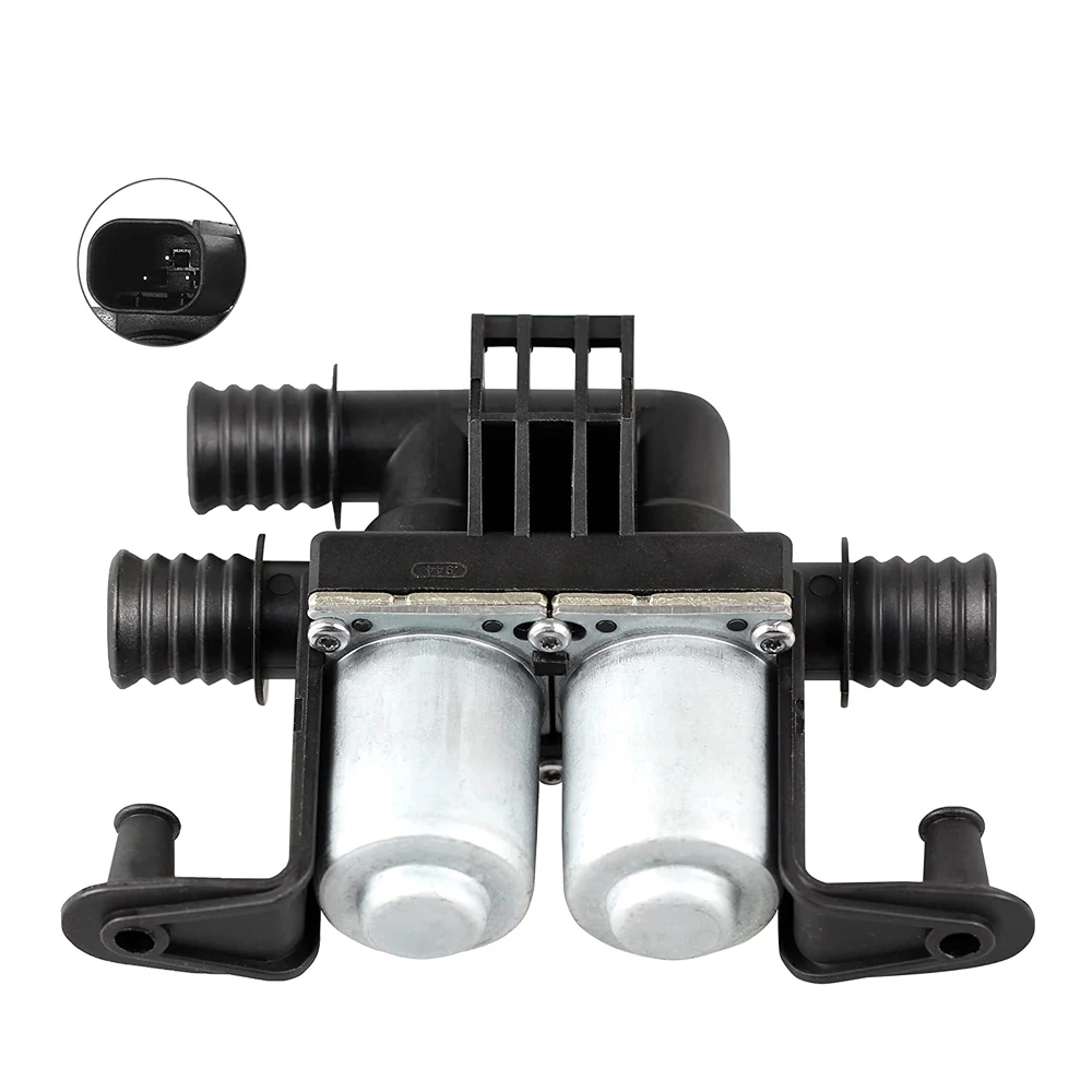HUALIC 64116906652 Heater Control Valve Solenoid For BMW E60 E63 E65 E66 535i 535i xDrive 535xi 545i 550i 645Ci X5 5 6 7 Series