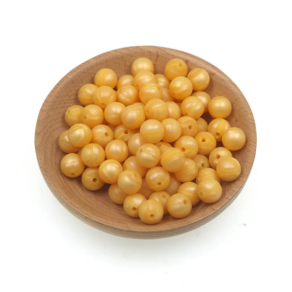 thumbnail image 1 of 50 cuentas de silicona redondas de 9/12/15 mm, espaciadoras de silicona a granel para hacer pulseras, pulseras, collares, accesorios de joyería, 1 of 5