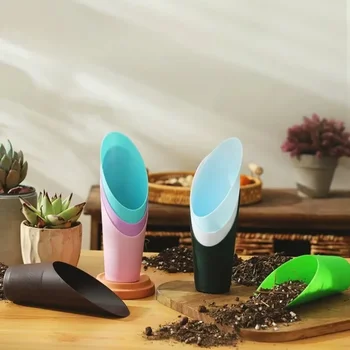 Seau à pelle en plastique succulente, Micro paysage coloré, Pot de plantes vertes, outil de jardin, pelle de sol, réservoir de plantes en Pot 1