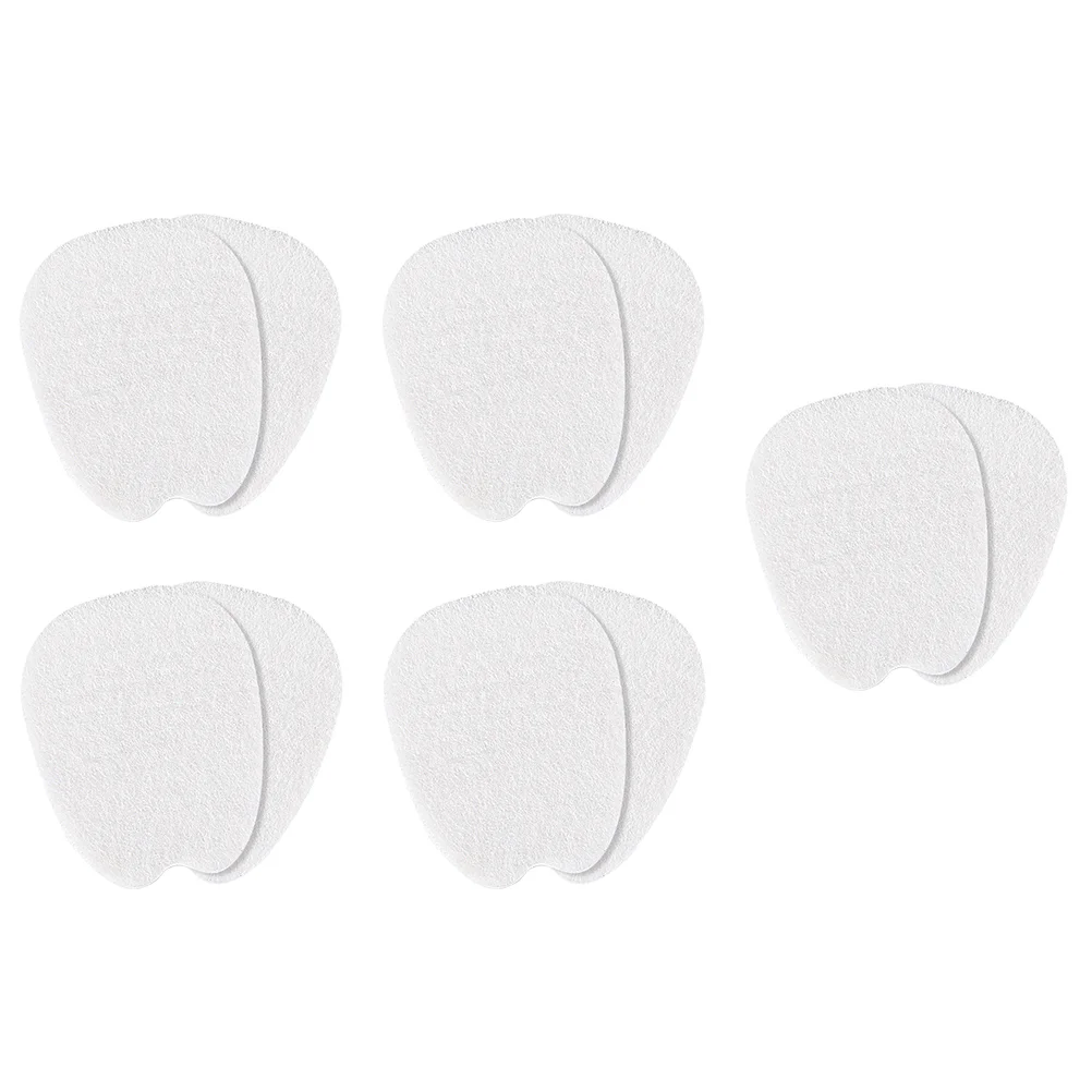

5 Pairs Tongue Sticker Heels for Women Sports Shoe Insoles Forefoot Pad Front Flannel Cushion Miss