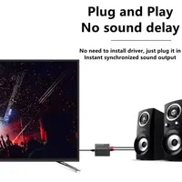 Digital to Analog Converter With Bluetooth Receiver DAC Audio Optical Toslink SPDIF Coaxial Input to L/R RCA 3.5mm Audio Adapter 4