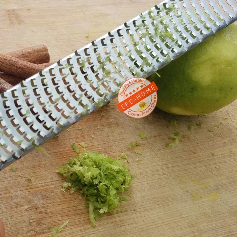 Lemon Zester Grater Multipurpose Cheese Grater Citrus Zester Parmesan Lemon Ginger Garlic Chocolate