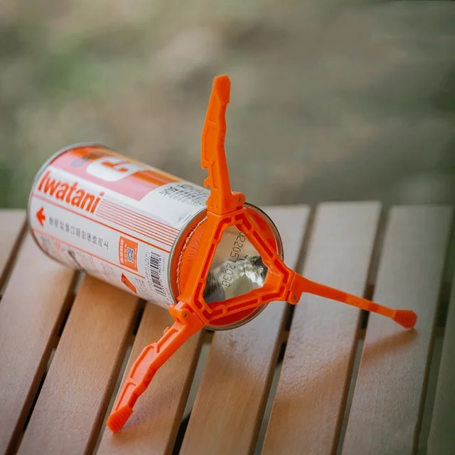 Supporto Per Bombola Di Gas Pieghevole - In ABS, Antiscivolo, Per Campeggio E Escursionismo - Foto 3