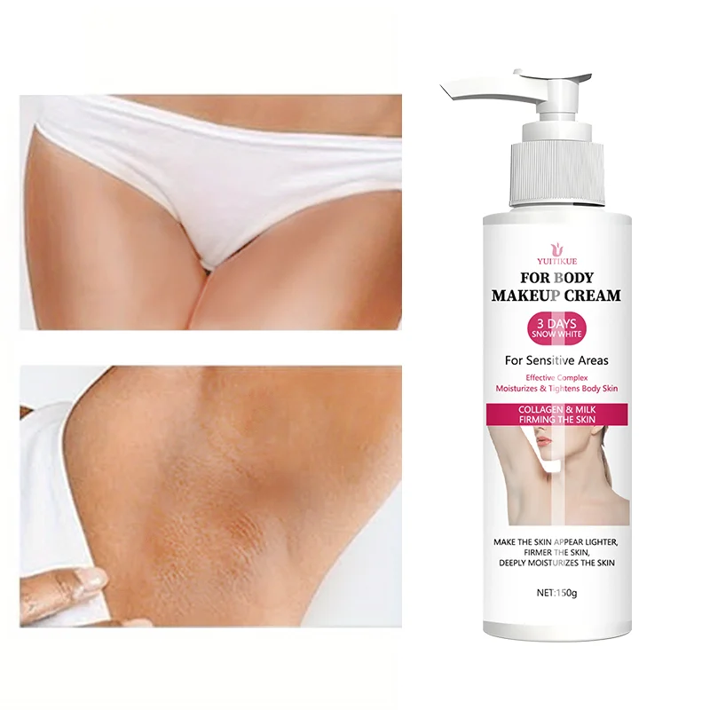 150g Body Makeup Cream - Firming and moisturizing for arms, thighs and abdomen, easy to absorb by the body Contains ascorbic aci