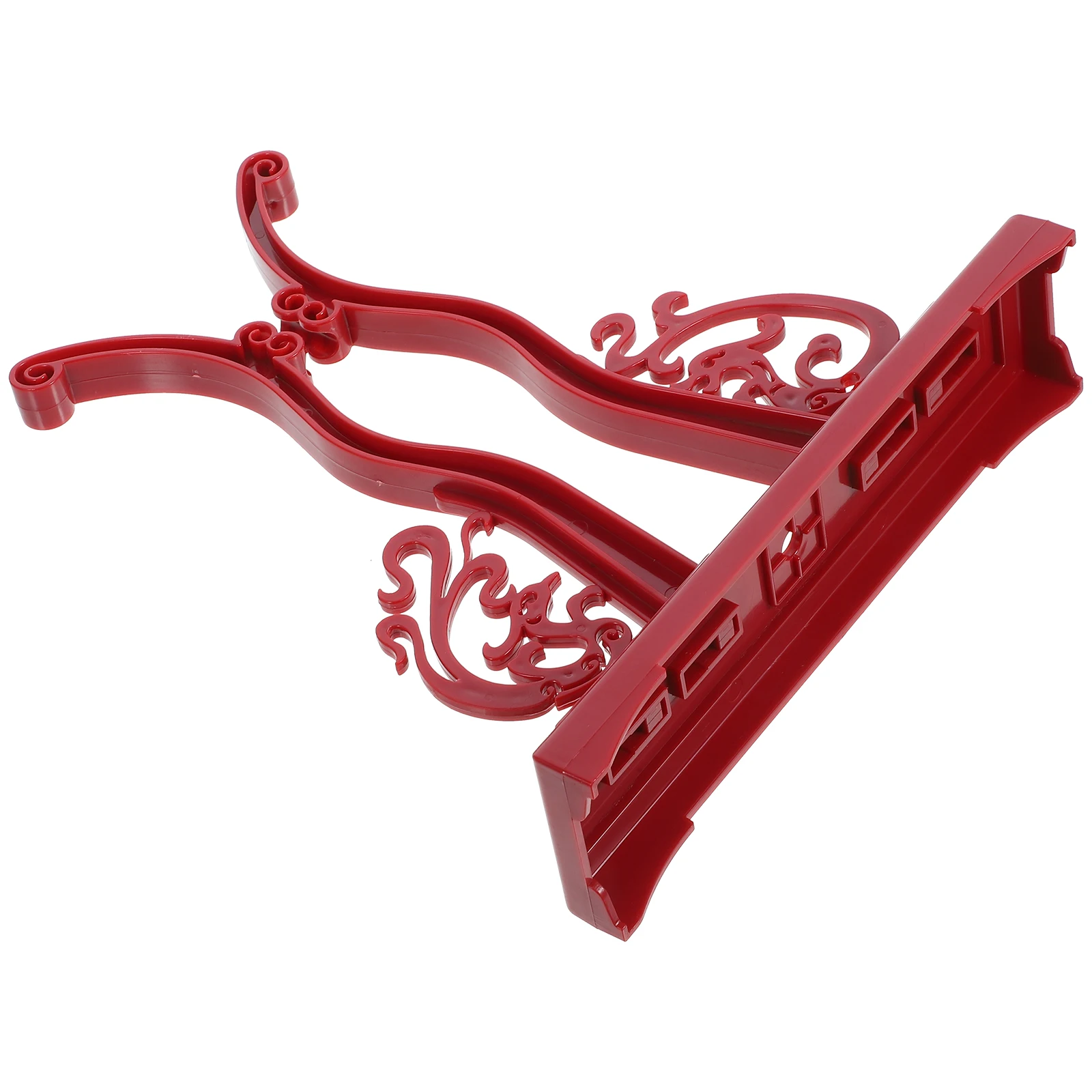 1pc Ancient Fan Holder Display Stand Rack Desk Bracket Round Hand Abs Chinese Decorative Fan Stand For Office Gallery