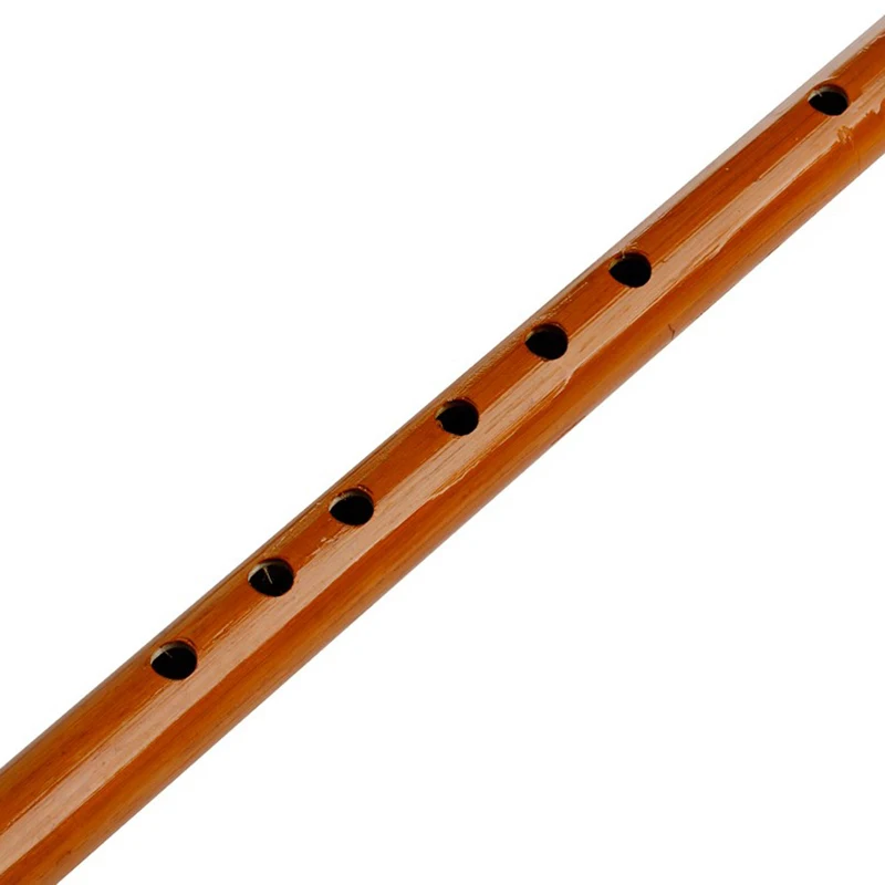 Wooden Traditional 6 Hole Bamboo Flute Clarinet Student Musical Instrument 1Pc