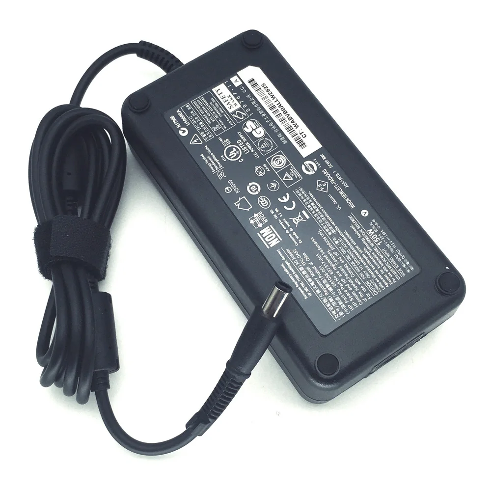 HP Compaq Pro 4300 AIO 데스크탑 PC 전원 공급 장치 충전기 케이블 코드용  150W 19.5V 7.69A AC 어댑터