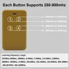 Clone APRIMATIC TR4 TM4 TXM Garage Door Key Fob Remote Control Copy Multi-Frequency 280-868MHz Fixed Rolling CodeController 4