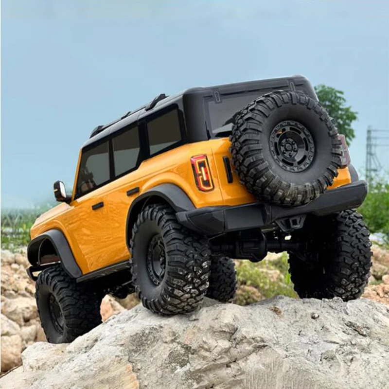 New 1:10 Hb R1001 Bronco Simulation Rc Climbing Car Remote Control Model Awd Off-road Car Toys Compatible 2s 3s All-metal Gears 3
