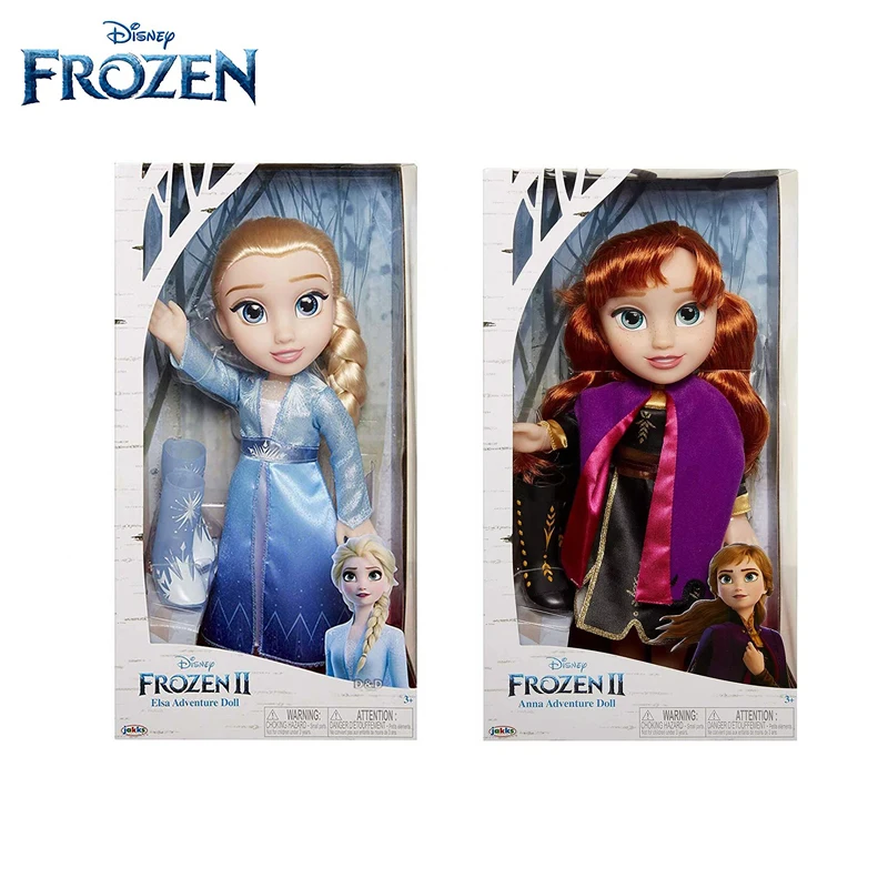 

Original Disney Frozen 2 Elsa Anna Adventure Doll Cartoon Princess Collection Salon Doll Fashion Kawaii Boxed Toy for Girl Gifts