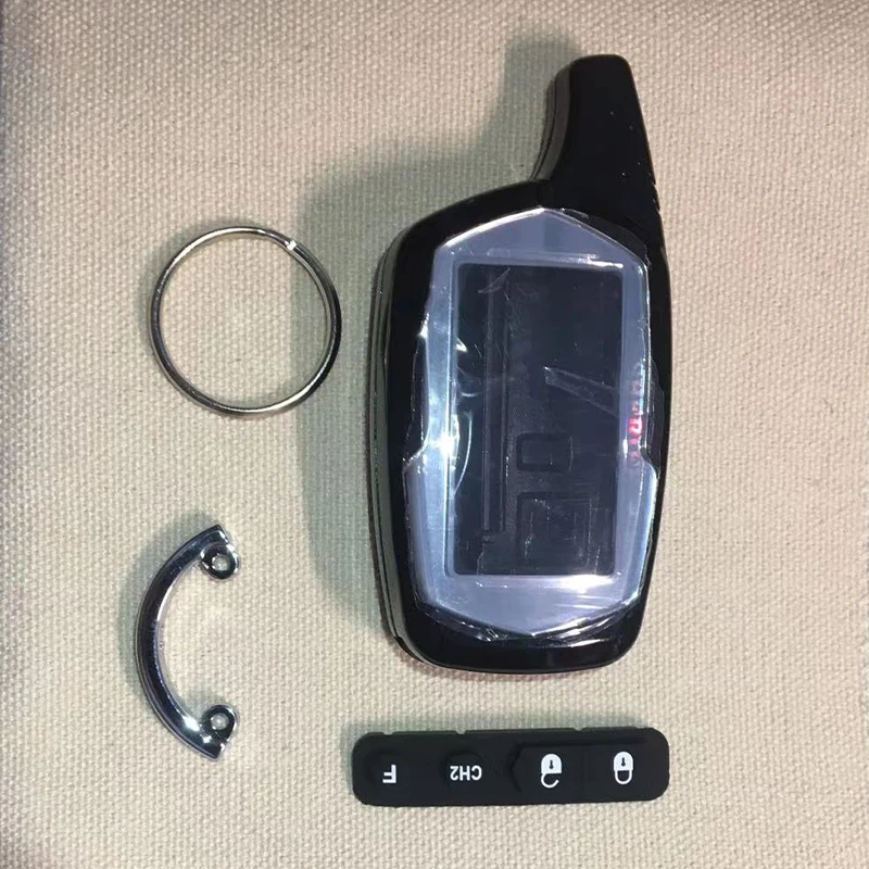 

10PCS/lot Case Keychain Body Shell Cover for 10 PCS Car Alarm Sheriff ZX940 ZX1090 lcd remote control Key Sheriff ZX-1090 ZX-940