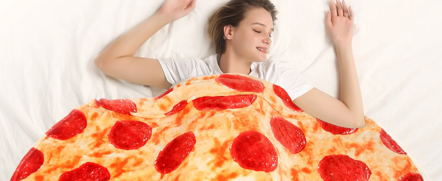 pizzas blanket