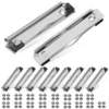 Clipboard Clamps Heavy Duty Spring Loaded Hardware Mountable File Board Clips For Daily Use Class School Stationery 1