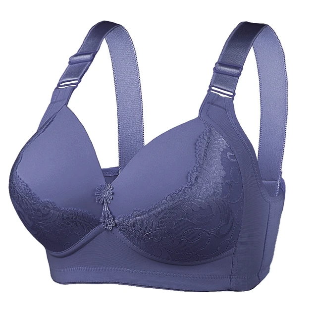 42-48 C/D Large Size Bras for Womens Push Up Gather Brassiere Female  Underwear Sleeping