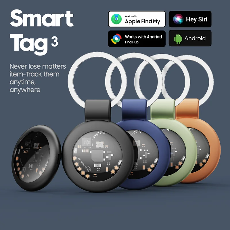Universal Smart Location Tracker & Anti-Lost Key Finder
