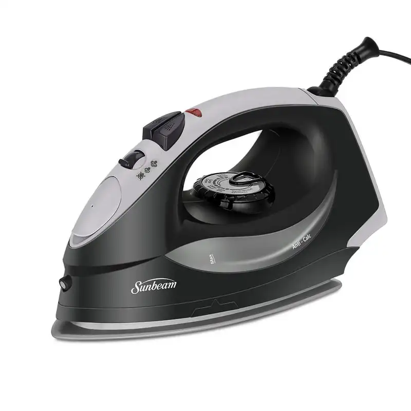 

Classic Steam Iron with Shot of Steam Feature, Black and Grey Finish Home appliance Home applicances Hogar y cocina