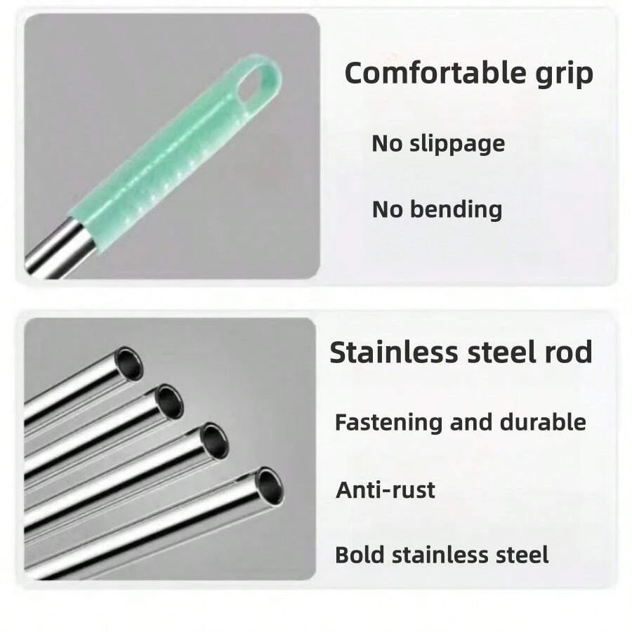 2025 ممسحة كشط مسطحة بدون استخدام اليدين ممسحة كسو...